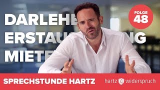 Sprechstunde Hartz 4  Teil 48 – zu Darlehen Mietkaution und Förderungskosten [upl. by Mun545]