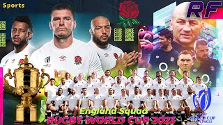 Get to Know England’s Rugby World Cup 2023 Squad [upl. by Saihttam]