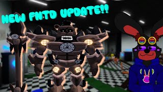 PLAYING ROBLOX  Five Nights Tower Defense  NO NEW UPDATE IM CRYING [upl. by Aneerol]