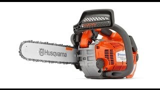 Husqvarna T540 XP Topping Saw Video  Edison NJ [upl. by Ahscrop]