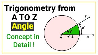 01  Angle  Sexagesimal CentesimalRadian system  Trigonometry from A to Z [upl. by Bron]