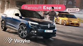 PROVKÖRNING av Renault Espace ETECH [upl. by Nnyla317]