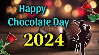 Happy chocolate day  Chocolate day status  Chocolate day shayari  Chocolate day 2024 [upl. by Kenti]