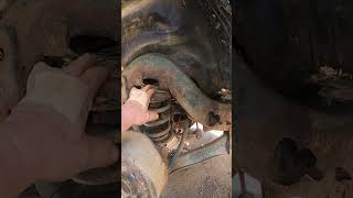 Jeep Passenger Side Frame wrangler automobile mechanic shorts short shortvideo shortsvideo [upl. by Aeslehs506]