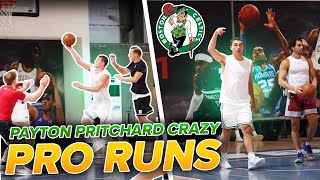 NBA Champion Payton Pritchard of the Celtics DOMINATES in Pickup Basketball [upl. by Haig72]