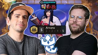 Arcana 5 mit 9  Emblemen  TFT Double Up Banger mit Broeki [upl. by Gniy]