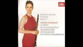 MendelssohnBruchRossini Clarinet concertos L Peterkova Jiri Belohlavek [upl. by Reste352]