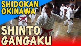 GANGAKU chinto  OKINAWA SHIDOKAN shorin ryu [upl. by Encratia148]