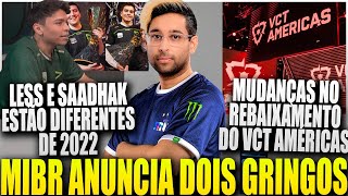 ðŸš¨ MIBR ANUNCIA SHAHZAM e PA1NT NO SEU ELENCO PARA ENFRENTAR A LEVIATAN  MUDANÃ‡AS NO AMERICAS e [upl. by Richelle]