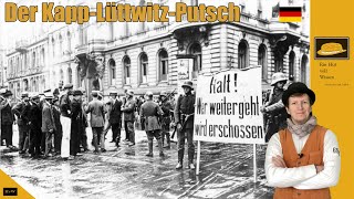 Der KappPutsch 1920  Republik in der Krise [upl. by Etireuqram]