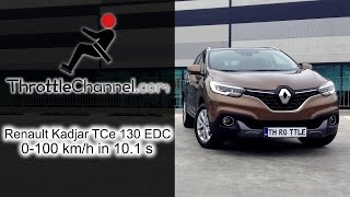 Renault Kadjar TCe 130 EDC acceleration  ThrottleChannelcom [upl. by Feodor895]