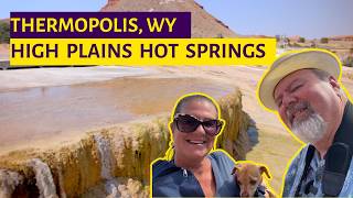 Exploring Thermopolis Wyoming in Our Brinkley Z3100 RV  Gracies Paw Injury  Hot Springs Adventure [upl. by Klinger]