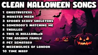 Clean Halloween Songs 2024 🎃 Best Halloween Music Playlist [upl. by Jone]