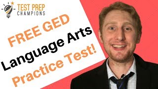 FREE GED Language Arts Practice Test 2024 Part 1 [upl. by Arehc]