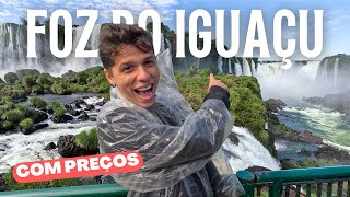 FOZ DO IGUAÇU O QUE FAZER EM 4 DIAS COM PREÇOS PARAGUAI CATARATAS ITAIPU ARGENTINA  COM DICAS [upl. by Assadah]