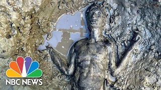 Video Shows Newly Discovered Ancient Roman Bronze Statues [upl. by Lurleen940]