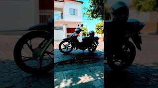 Minha Biz  O Pérola Negra das Estradas biz hondabiz brumado motociclistas [upl. by Elimay]