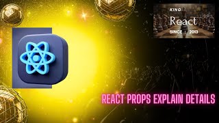 React Props Details Explanation [upl. by Llehcim]