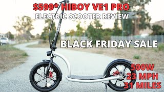 534 Hiboy VE1 Pro Electric Scooter  Unboxing Assembly Test Ride and Review 50 off code [upl. by Hafinah]