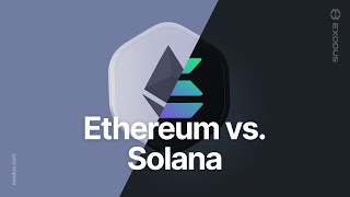 Ethereum vs Solana Which is the better blockchain [upl. by Aicekal512]