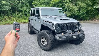 2024 Jeep Wrangler Rubicon 392 Start Up Exhaust Test Drive Walkaround POV and Review [upl. by Kataway48]