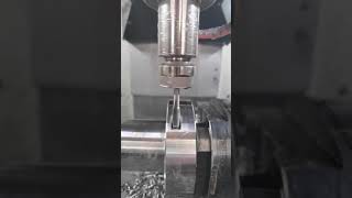 Entering the Power Thread Stage cnc processing machine fyp [upl. by Cralg606]