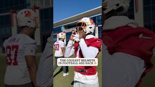 These Creamsicle helmets are 🔥 buccaneers nfl bakermayfield helmet jersey uniform shorts [upl. by Zerk204]