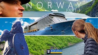 NORWEGIAN FJORDS CRUISE  ANTHEM OF THE SEAS PART 1 [upl. by Ettelracs681]