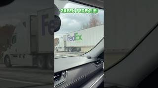 My grandpa found a GREEN FEDEX TRUCK 💜💚 [upl. by Adelice962]