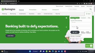 wwwhuntingtoncom  Login to Huntington Bank Online Banking Account [upl. by Odab444]