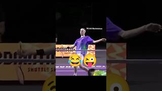 Victor Axelsen funny reaction in BDMNTNXL 2024 badminton trending shorts badmintonlovers sports [upl. by Awra282]