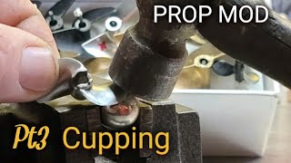 Rc Boat Propeller Pt3 Cupping  Detounged Balanced amp Sharpened [upl. by Sydelle]