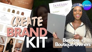 Branding Secrets How to Create a BRAND KIT  GUIDELINES for Your Business  Canva Tutorial 2024 [upl. by Marna]