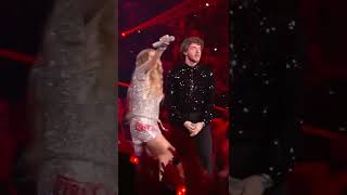 Fergie twerks on Jack Harlow at VMAS 2022 VMAs short shorts [upl. by Minda]