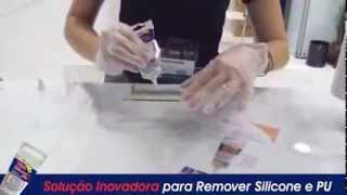 Removedor de Silicone e PU  Tira Silicone Gel Quimatic Tapmatic [upl. by Tiphani]