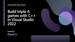 Build triple A games with C in Visual Studio 2022 [upl. by Amerak]