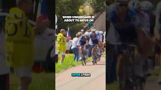 VINGEGAARD tension LAMPAERT moment knockout cycling tourdefrance ciclismo bike road [upl. by Vasquez]