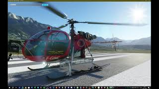 Taogs Lama SA315B for MSFS Review and test flight [upl. by Sew]