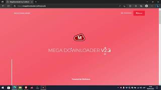 MEGADOWNLOADER v221  New MegaDownloader  MEGA sin limites  2023 [upl. by Niac]