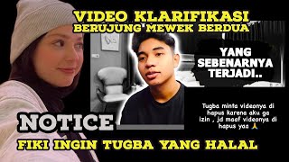 HEBOH Tugba suruh hapus video klarifikasi Fiki Naki [upl. by Eldnek661]