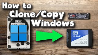 How to CloneCopy Windows to a New Hard Drive HDD or Solid State Drive SSD  Acronis True Image [upl. by Oatis]