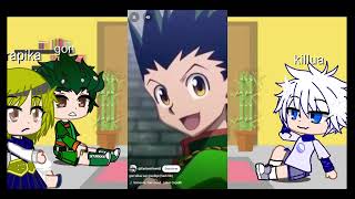 kurapikakillua and gonreact to gon futureangst killugonspanish and english [upl. by Alaikim866]