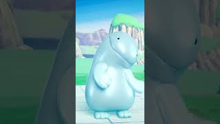 Quagsire Uses Unaware shorts pokemon palworld parody [upl. by Anerbes599]