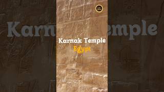 Hieroglyphics showing Amun ra worship at Karnak Temple travel egypt shorts [upl. by Jere]