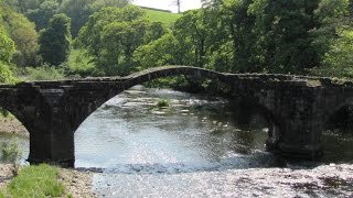 Lancashire Country Walk  Hurst GreenBrandywine BridgeStonyhurst College round [upl. by Maggy]