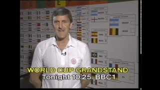 25 June 1986 BBC1 News tease World Cup trail amp Dallas [upl. by Ranna]