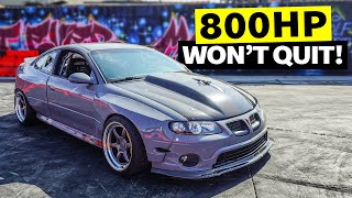 800hp Supercharged GTO Smokes Out our Lot Build Breakdown is Back [upl. by Goldin]