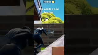 Best headset😂💀 fortnite fyp aimbot gaming viralvideo shorts funny deaf blind headset [upl. by Nivled]