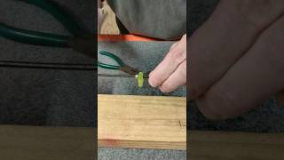 How I install brass nock points for archery [upl. by Radborne]