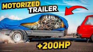 Boosting a Ladas performance with a 1JZpowered trailer [upl. by Chick119]